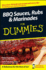 Bbq Sauces, Rubs and Marinades for Dummies (for Dummies Series)