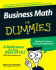 Business Math for Dummies