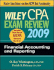 Wiley Cpa Exam Review 2009: Financial Accounting and Reporting (Wiley Cpa Examination Review)