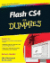 Flash Cs4 for Dummies