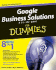 Google Business Solutions All-in-One for Dummies
