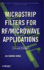 Microstrip Filters for Rf / Microwave Applications