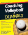 Coaching Volleyball for Dummies (for Dummies Series)
