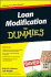 Loan Modification for Dummies
