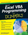 Excel Vba Programming for Dummies (for Dummies (Computers))
