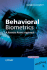 Behavioral Biometrics