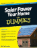 Solar Power Your Home for Dummies (for Dummies Series)