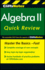 Cliffsnotes Algebra II Quick Review, 2nd Edition