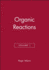 Organic Reactions Volume V