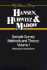 Sample Survey Methods and Theory (2 Vols. Set/ 2 B�nde Komplett)-Vol. I: Methods and Applications/ Vol. II: Theory. Hansen, Morris H., William N. Hurwitz and William G. Madow