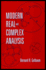 Modern Real and Complex Analysis