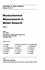 Physicochemical Measurements in Metals Research, Part 1 (Techniques of Metals Research, Vol. IV)