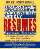 Resumes (the National Business Employment Weekly Premier Guides Series)