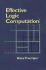 Effective Logic Computation (Wiley Interscience)