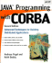 Java Programming With Corba (Omg)