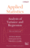 Applied Statistics: Analysis of Variance and Regression (Wiley Series in Probability and Statistics)