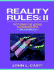 Reality Rules: Picturing the World in Mathematics the Frontier: V.2