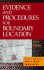Evidence and Procedures for Boundary Location