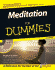 Meditation for Dummies (for Dummies)