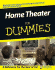 Home Theater for Dummies