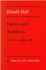 Poetry and Ambition: Essays 1982--88 (Poets on Poetry)
