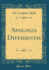 Apologia Diffidentis Classic Reprint