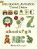Decorative Alphabets Charted Designs (Dover Embroidery, Needlepoint)