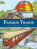 Famous Trains Coloring Book: Legendary Steam, Diesel, and Passenger Trains From Around the World (Dover Planes Trains Automobiles Coloring)