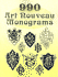 990 Art Nouveau Monograms
