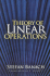 Theory of Linear Operations (Dover Books on Mathematics)