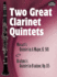Two Great Clarinet Quintets: Mozart's Quintet in a Major, K.581 & Brahms's Quintet in B Minor, Op. 115 (Dover Chamber Music Scores)