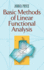 Basic Methods of Linear Functional Analysis