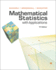 Mathematical Statistics With Applications