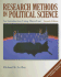 Research Methods in Political Science: an Introduction Using Microcase Explorit