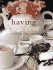 Having Tea: Recipes & Table Settings