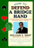 How to Defend a Bridge Hand