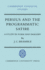 Persius and the Programmatic Satire: a Study in Form and Imagery (Cambridge Classical Studies)