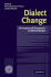 Dialect Change: Convergence and Divergence in European Languages