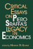 Critical Essays on Piero Sraffa's Legacy in Economics