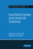 Functional Syntax and Universal Grammar: 38 (Cambridge Studies in Linguistics, Series Number 38)