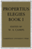 Propertius: Elegies: Book 1.