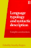 Language Typology and Syntactic Description, Volume II: Complex Constructions