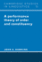 A Performance Theory of Order and Constituency (Cambridge Studies in Linguistics, Series Number 73)