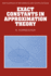 Exact Constants in Approximation Theory (Encyclopedia of Mathematics and Its Applications, Series Number 38)