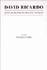 David Ricardo: Notes on Malthus's 'Measure of Value'