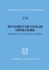 Cambridge Tracts in Mathematics: Dynamics of Linear Operators (Volume 179)