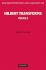 Hilbert Transforms (Volume 2)