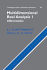 Multidimensional Real Analysis I: Differentiation (Cambridge Studies in Advanced Mathematics, Series Number 86)