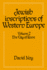 Jewish Inscriptions of Western Europe: Volume 2, the City of Rome