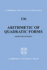 Arithmetic of Quadratic Forms (Cambridge Tracts in Mathematics, Series Number 106)